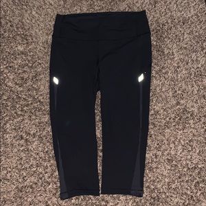 Lululemon crop mesh leggings